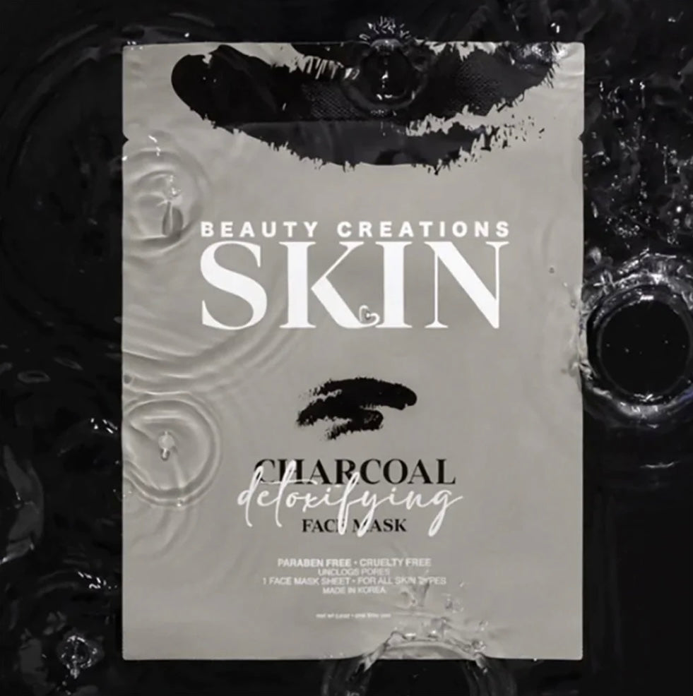 BEAUTY CREATIONS SKIN  - Charcoal DETOXIFYING Face Mask