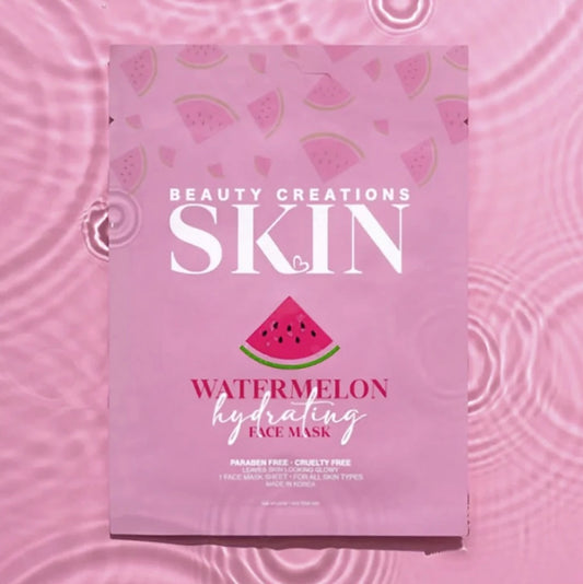 BEAUTY CREATIONS SKIN - Watermelon HYDRATING Face Mask
